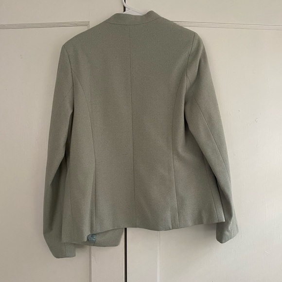 Kori Victoria Open Front Blazer in Sage - Picture 3 of 4